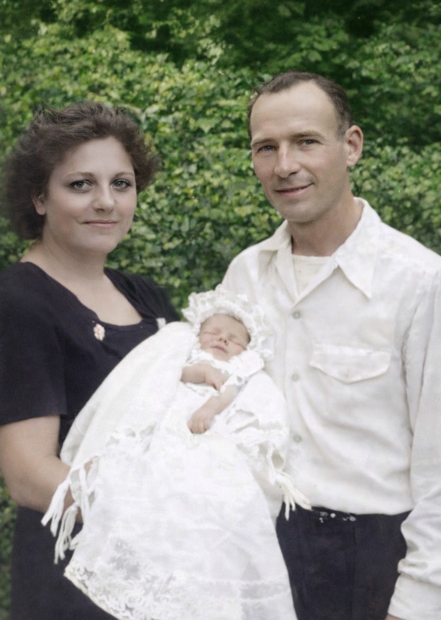 Godmother Mary Witzel, Marguerite Theresa Wiesner, Godfather Hugh Gallagher