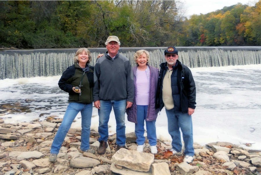 Margie, Bobby, Lainie, Pauly reunited at Neshaminy Falls