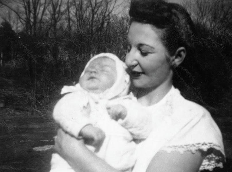 Bobby Wiesner 9 weeks old with Mom Eleanore